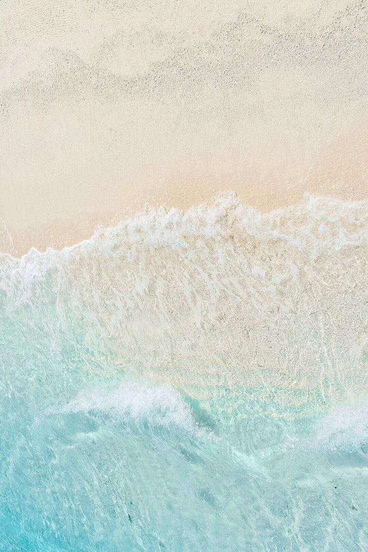 immagine di una spiaggia vista dall'alto